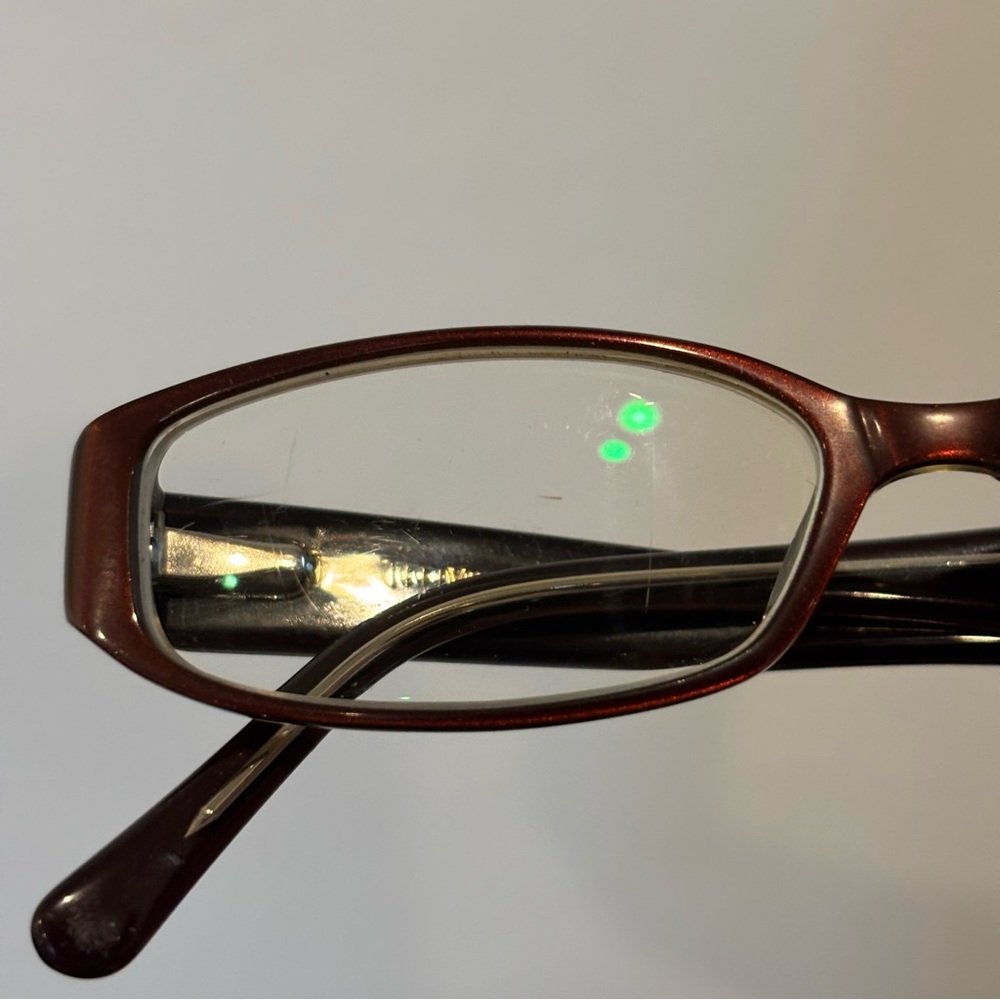 Vera Wang V033 Rounded Rectangular Eyeglasses - image 8